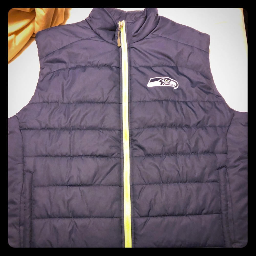 Seattle Seahawk Winter Vest